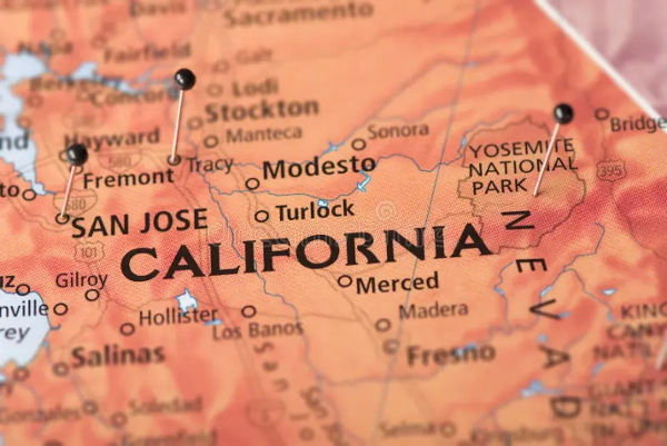Close up map image